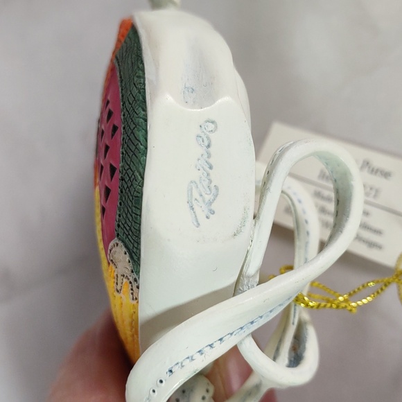 Just The Right Style "Fruity" Purse by Beverly Feldman Miniature Figurine - Picture 5 of 8